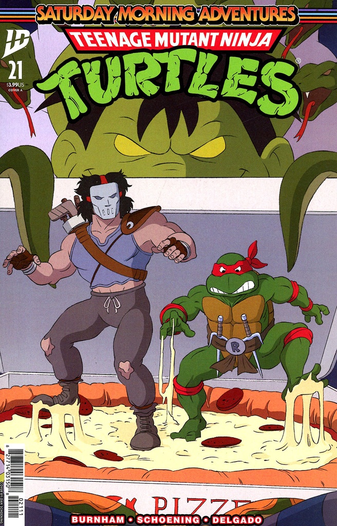 TMNT: Saturday Morning Adventures Continued #21 (Cover A Dan Schoening)