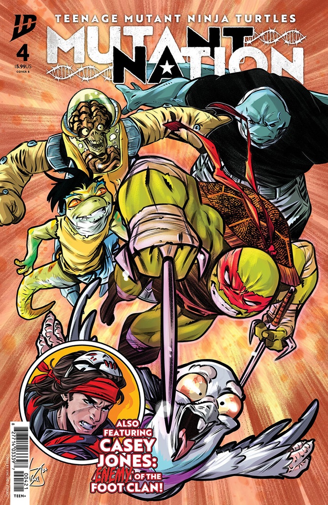 Teenage Mutant Ninja Turtles: Mutant Nation #4 (Cover B Vincenzo Federici)