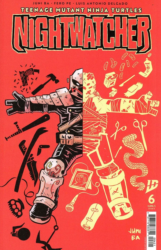 Teenage Mutant Ninja Turtles: Nightwatcher #6 (Cover B Juni Ba)