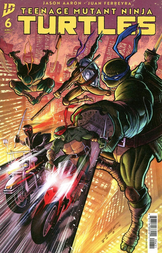 Teenage Mutant Ninja Turtles #6 (Cover C Juan Ferreyra)