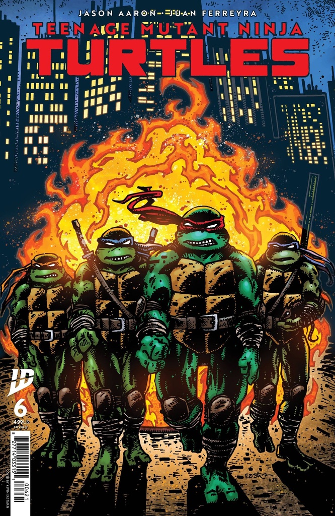 Teenage Mutant Ninja Turtles #6 (Cover B Kevin Eastman)