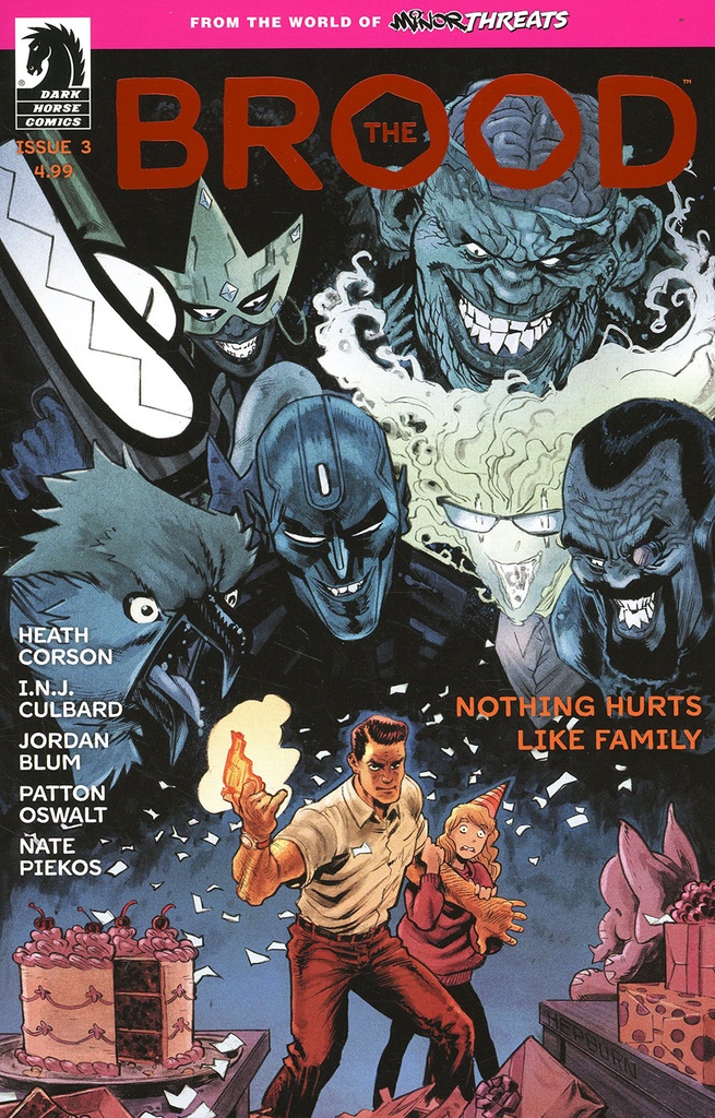 From the World of Minor Threats: The Brood #3 (Cover C Scott Hepburn Foil Variant)