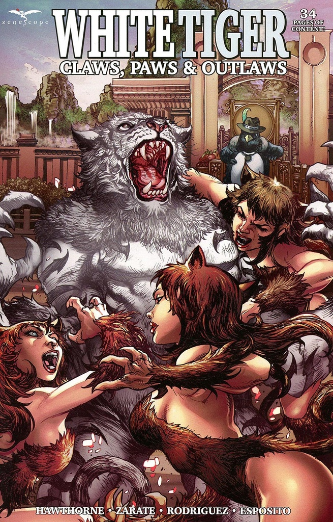 White Tiger: Claws, Paws & Outlaws #1 (Cover B Harvey Tolibao)