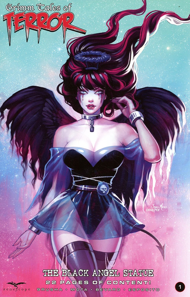 Grimm Tales of Terror Vol. 5 #1 (The Black Angel Statue Cover C Sonia Matas)