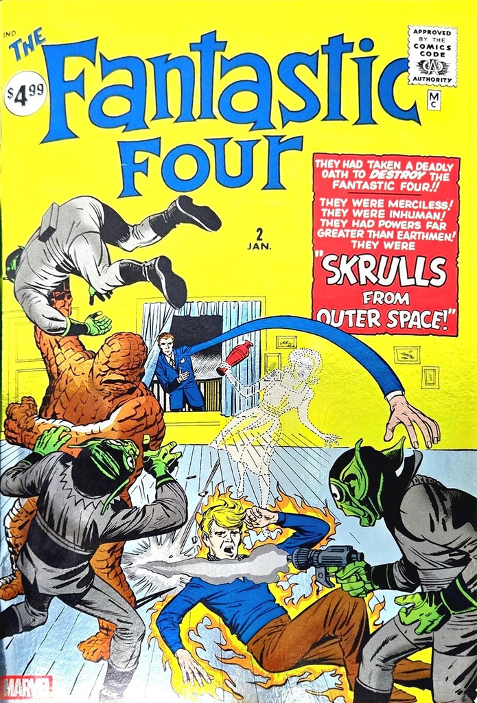 Fantastic Four #2 (Facsimile Edition Foil Variant)