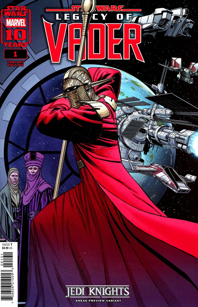 Star Wars: Legacy of Vader #1 (Ramon Rosanas Jedi Knights Sneak Preview Variant)