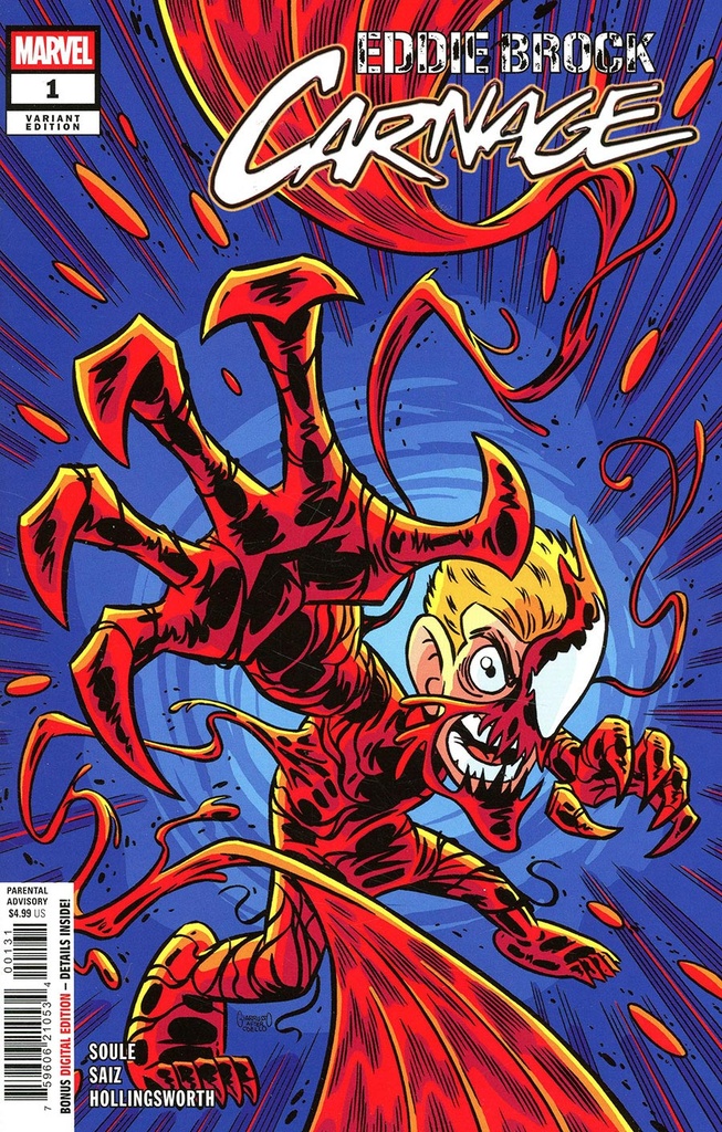 Eddie Brock: Carnage #1 (Chris Giarrusso Variant)