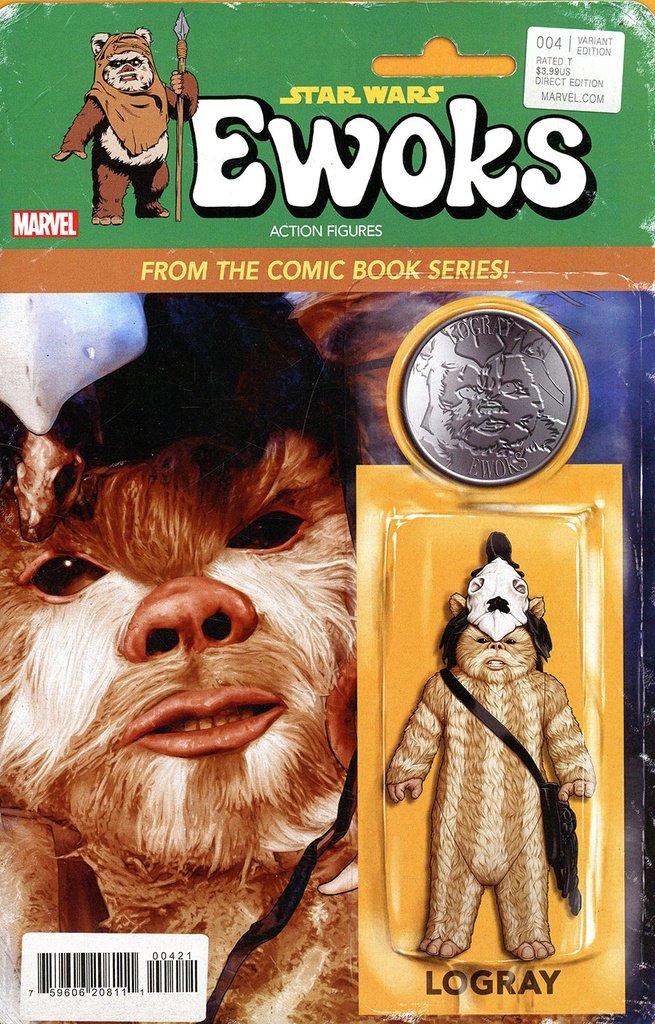 Star Wars: Ewoks #4 of 4 (John Tyler Christopher Action Figure Variant)