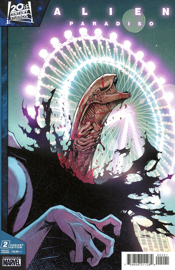 Alien: Paradiso #2 of 5 (Sumit Kumar Variant)