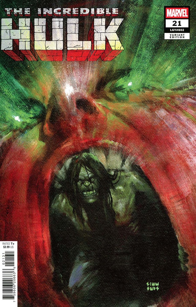 Incredible Hulk #21 (Martin Simmonds Variant)