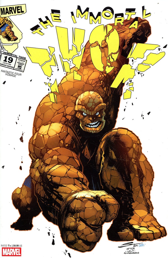Immortal Thor #19 (Gerardo Sandoval Fantastic Four Homage Variant)