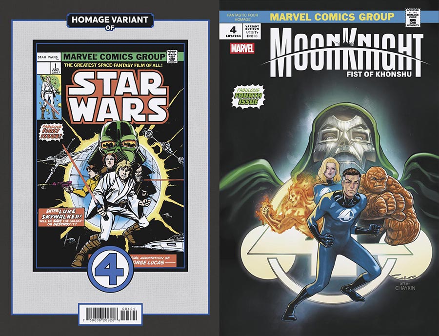 Moon Knight: Fist of Khonshu #4 (Emilio Laiso Fantastic Four Homage Variant)