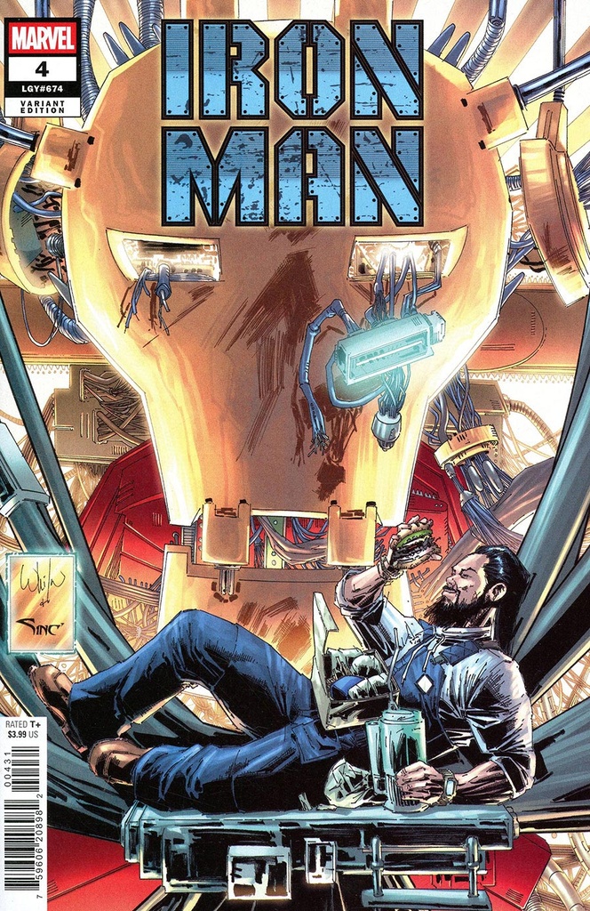 Iron Man #4 (Whilce Portacio Variant)