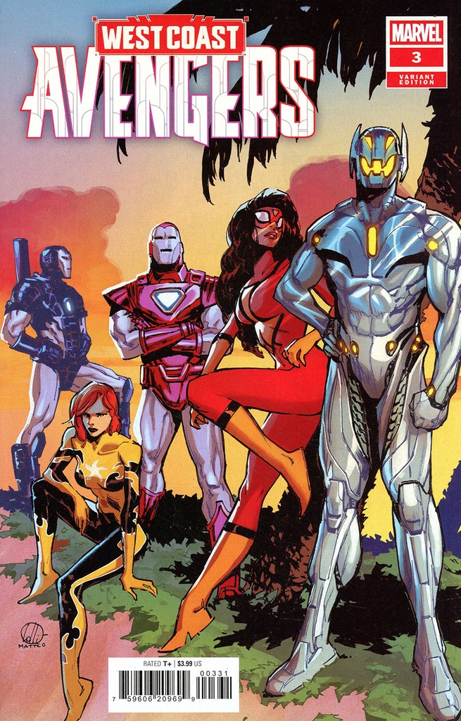 West Coast Avengers #3 (Matteo Lolli Variant)