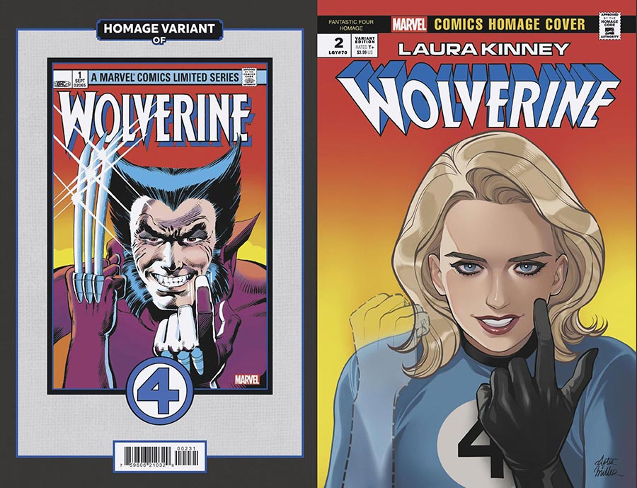 Laura Kinney: Wolverine #2 (Romy Jones Fantastic Four Homage Variant)