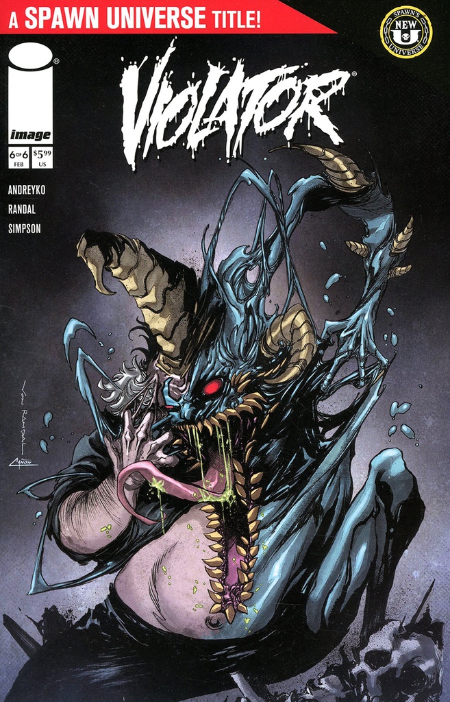 Violator: Origin #6 of 6 (Cover A Von Randal)