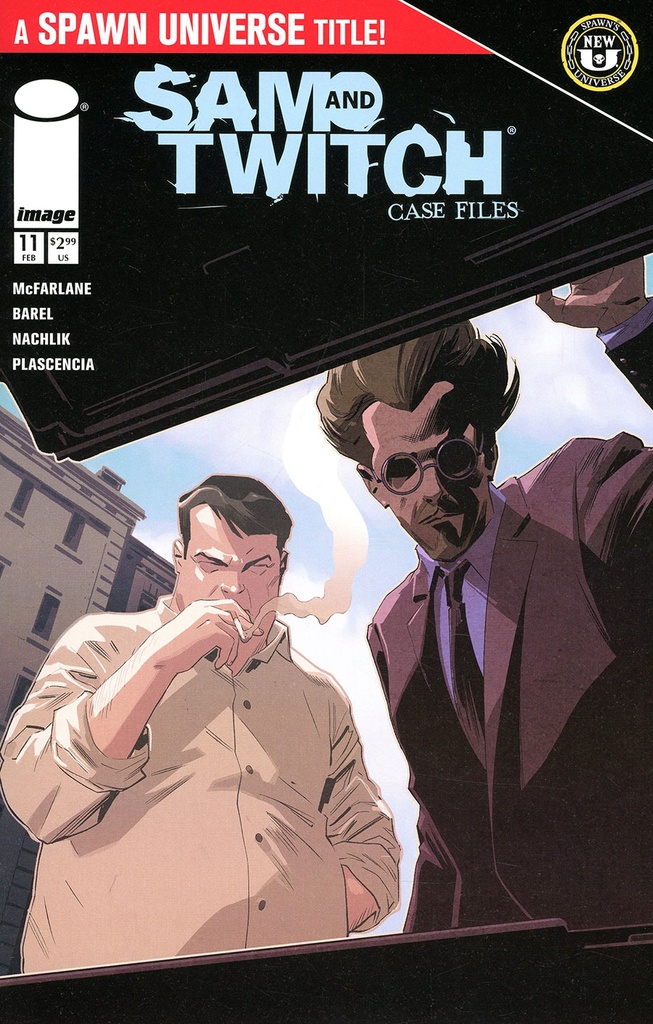 Sam and Twitch: Case Files #11 (Cover B Marco Failla)