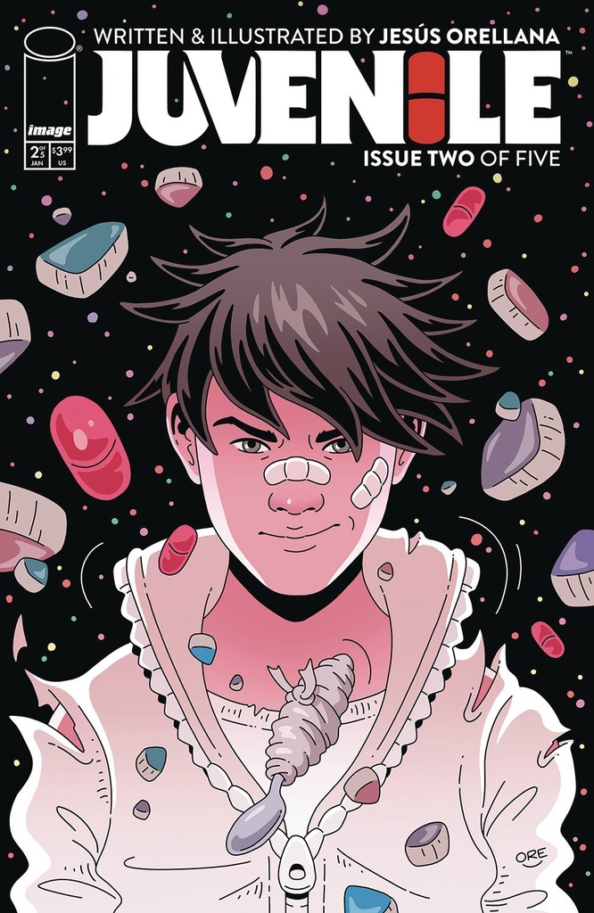 Juvenile #2 of 5 (Cover B Jesus Orellana Black Variant)