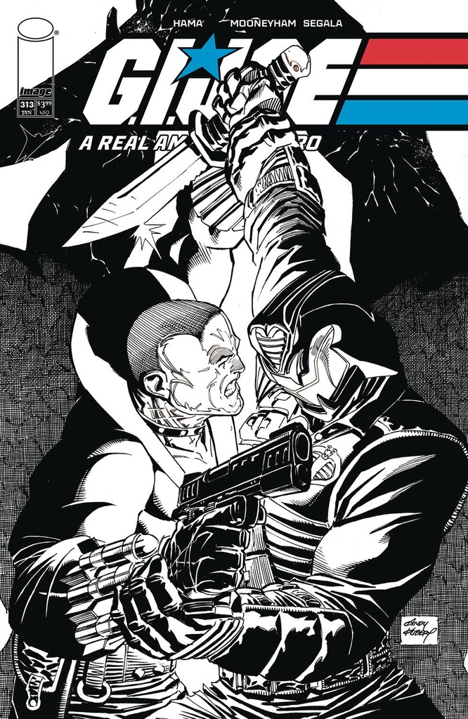 GI Joe: A Real American Hero #313 (Cover B Andy Kubert B&W Variant)