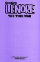 Lenore: The Time War #1 (Cover D Color Blank Sketch Variant)