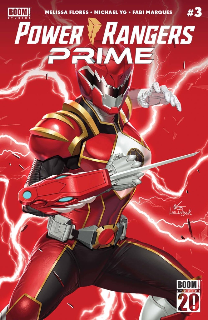 Power Rangers Prime #3 (Cover C Inhyuk Lee Anniversary Variant)