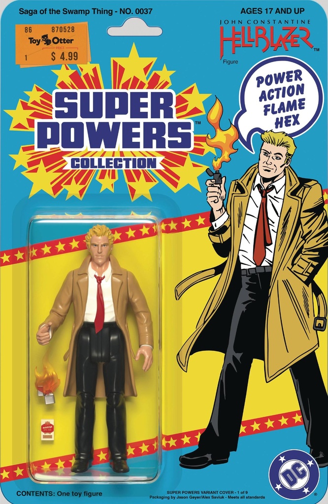 Saga of the Swamp Thing #37 (Facsimile Edition Cover C Super Powers Card Stock Variant)