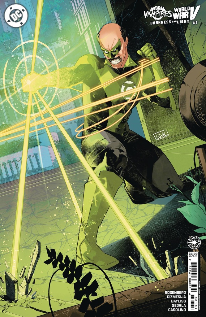 DC vs. Vampires: World War V - Darkness and Light #1 (Cover C Edwin Galmon Connecting Card Stock Variant)