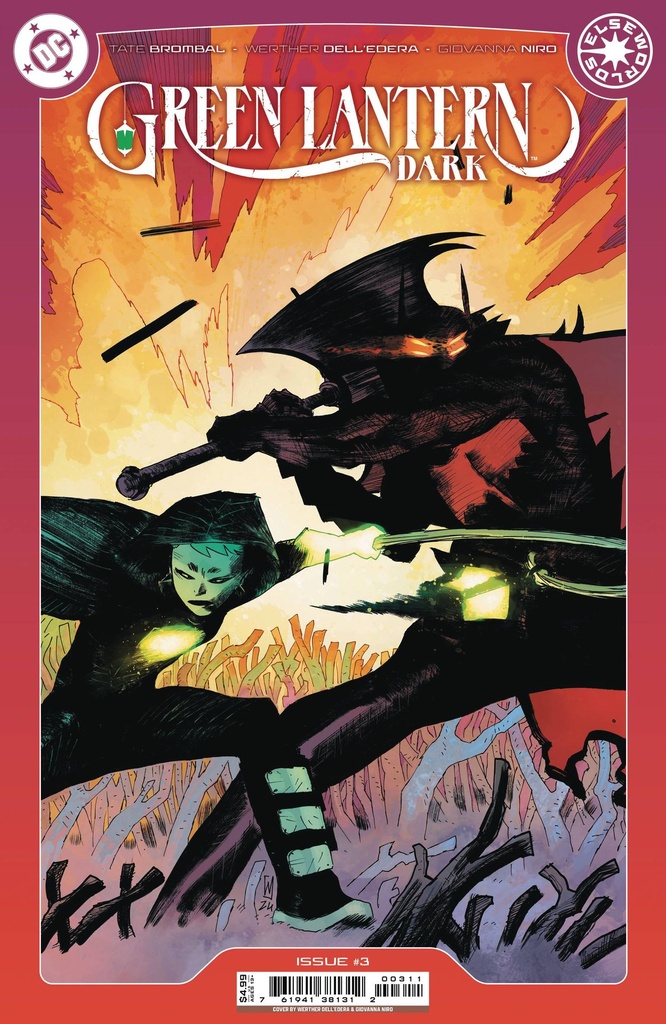 Green Lantern Dark #3 of 7 (Cover A Werther Dell Edera)