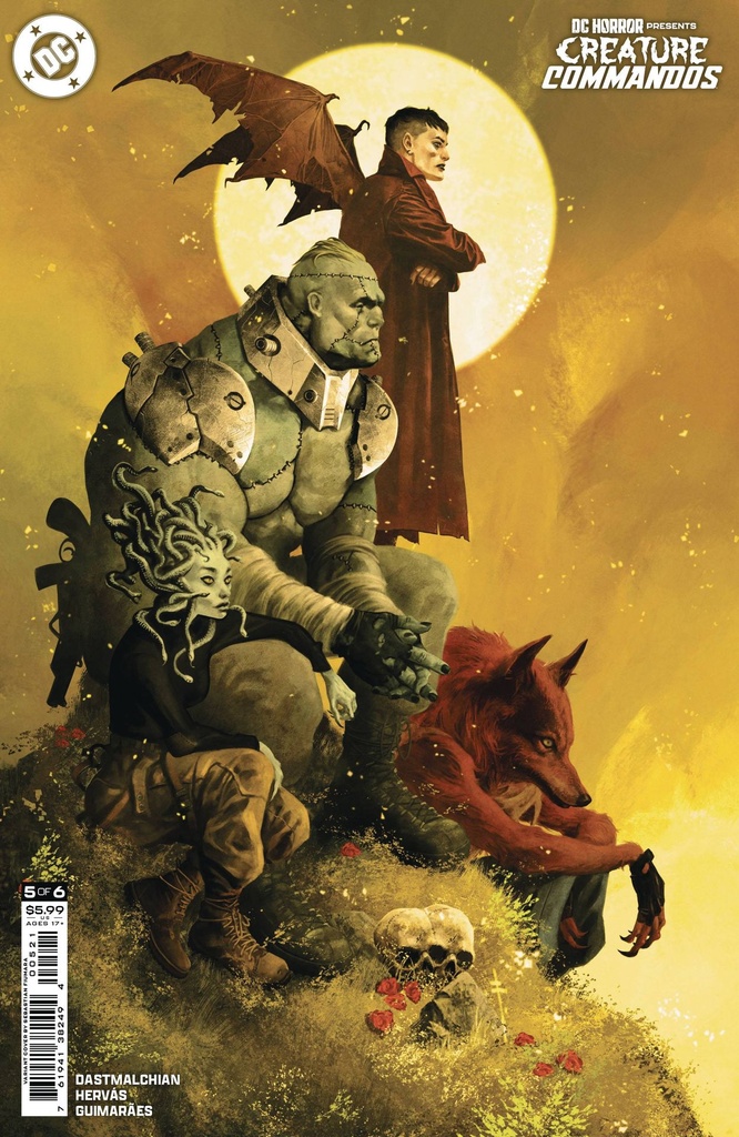 DC Horror Presents: Creature Commandos #5 of 6 (Cover B Sebastian Fiumara Card Stock Variant)