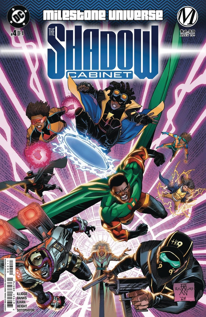 Milestone Universe: The Shadow Cabinet #4 of 4 (Cover A Denys Cowan)