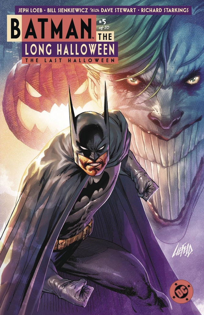 Batman: The Long Halloween - The Last Halloween #5 of 10 (Cover C Rob Liefeld Card Stock Variant)