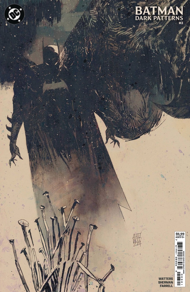 Batman: Dark Patterns #3 of 12 (Cover B Ashley Wood Card Stock Variant)