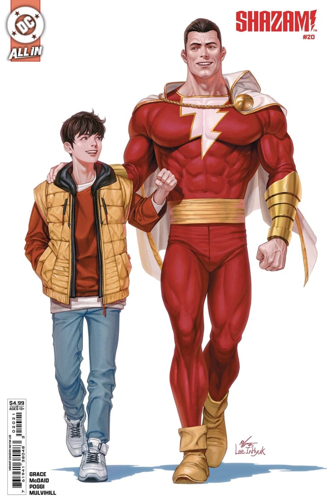 Shazam #20 (Cover B Inhyuk Lee Card Stock Variant)