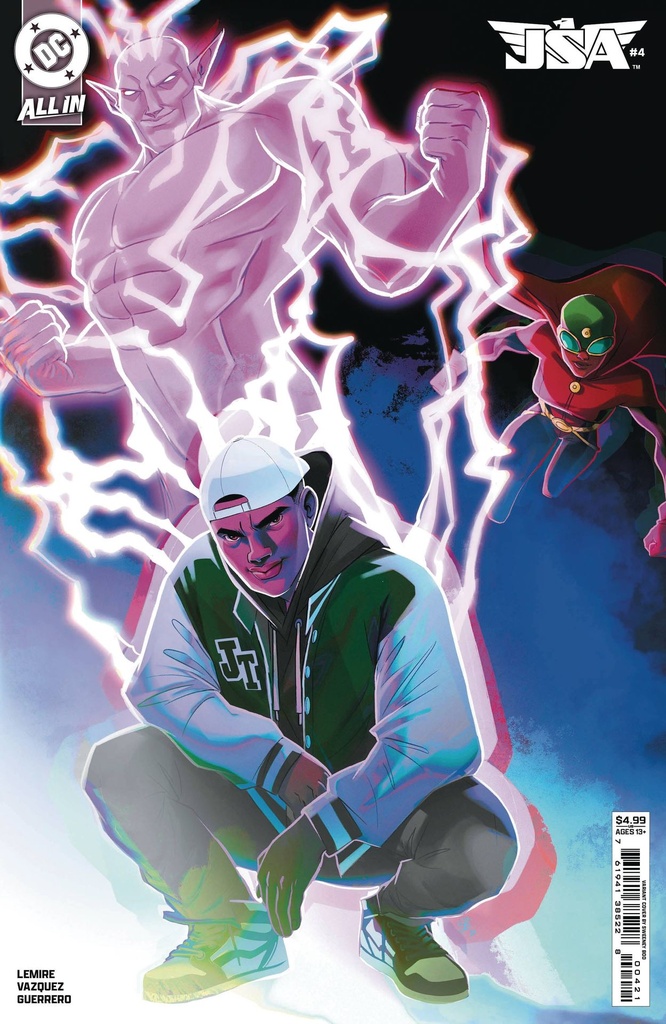 JSA #4 (Cover B Sweeney Boo Card Stock Variant)