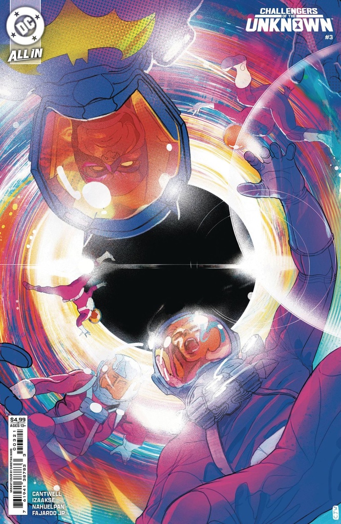 Challengers of the Unknown #3 of 6 (Cover B Christian Ward Card Stock Variant)