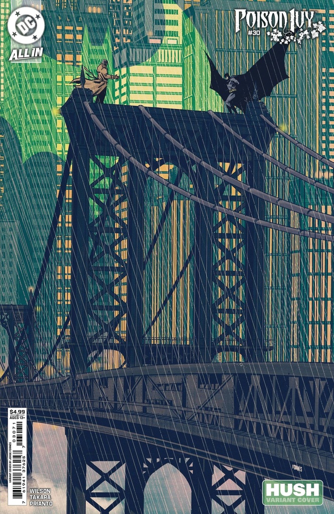 Poison Ivy #30 (Cover D Jorge Fornes Hush Card Stock Variant)