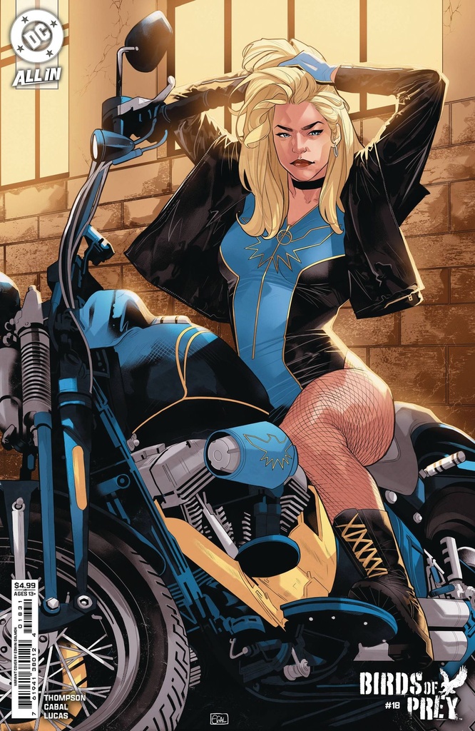 Birds Of Prey #18 (Cover C Edwin Galmon Card Stock Variant)