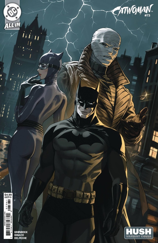 Catwoman #73 (Cover D Lesley Leirix Li Hush Card Stock Variant)