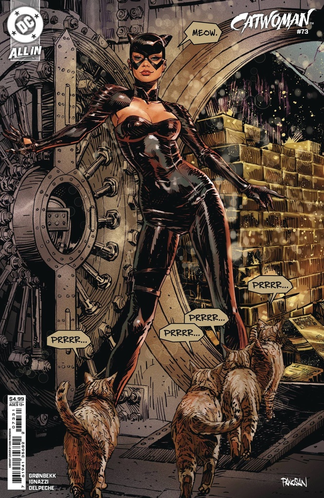 Catwoman #73 (Cover C Dan Panosian Card Stock Variant)