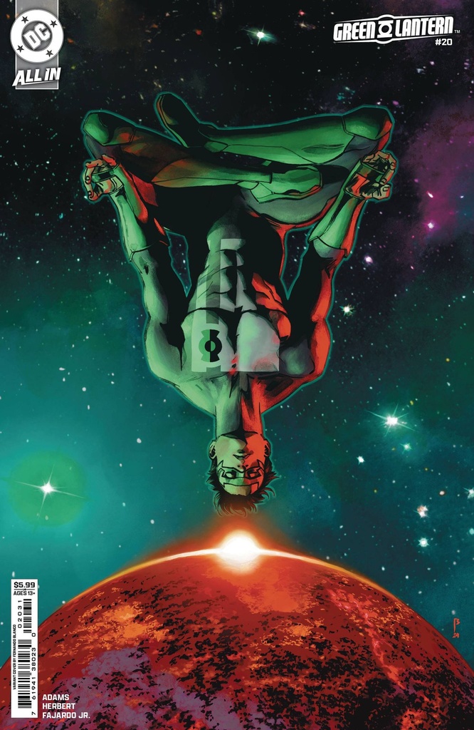 Green Lantern #20 (Cover C Fernando Blanco Card Stock Variant)