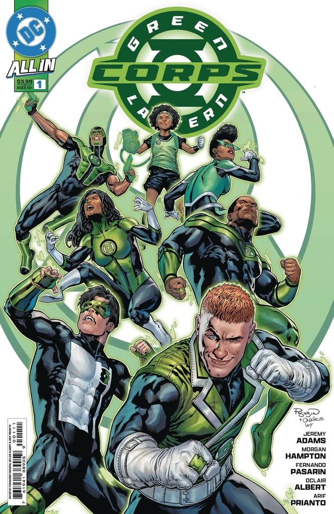 Green Lantern Corps #1 (Cover A Fernando Pasarin & Oclair Albert)