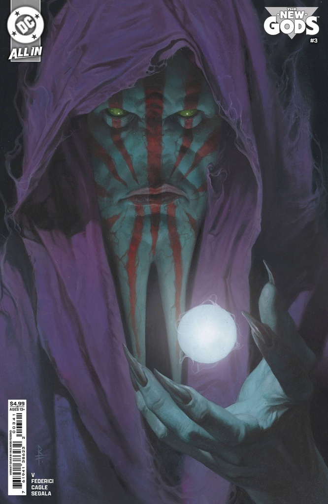 New Gods #3 of 12 (Cover C Riccardo Federici Card Stock Variant)