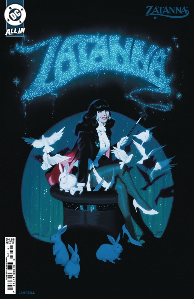 Zatanna #1 of 6 (Cover D David Talaski Card Stock Variant)