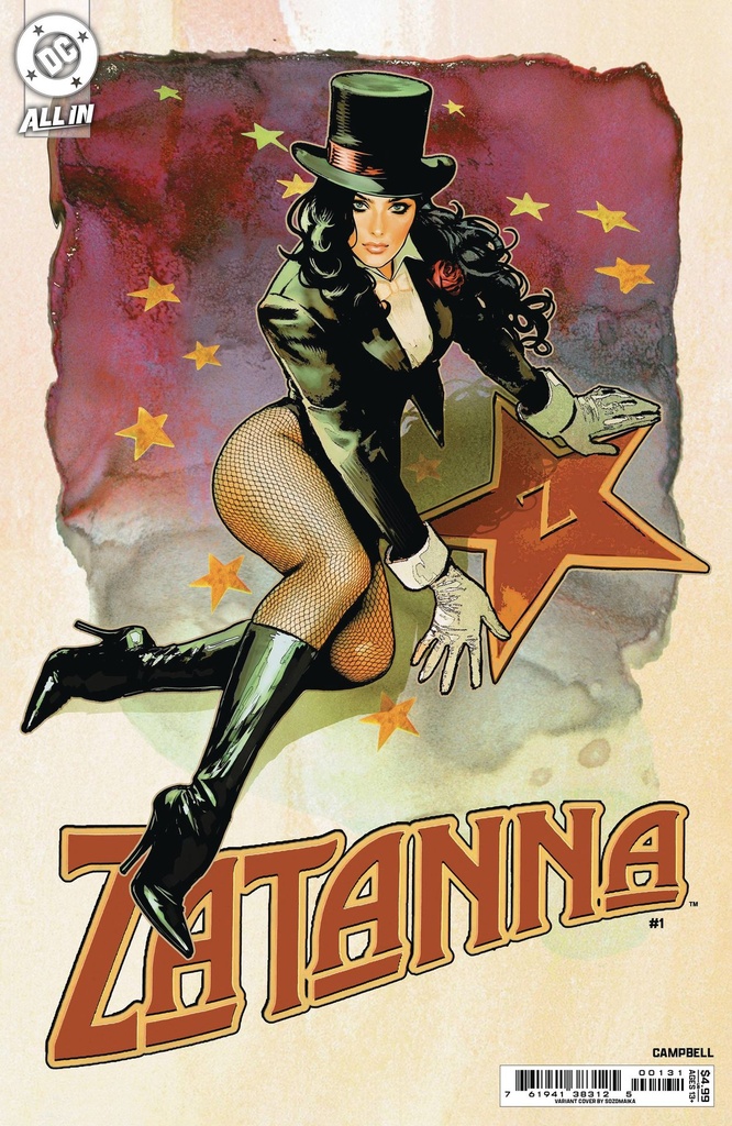 Zatanna #1 of 6 (Cover C Sozomaika Card Stock Variant)
