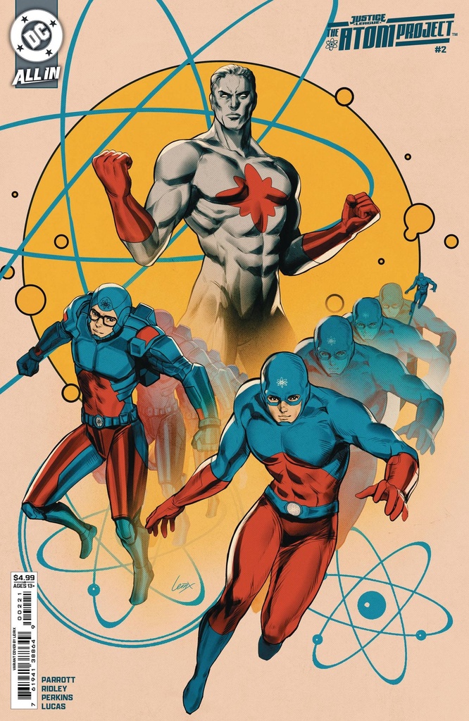 Justice League: The Atom Project #2 of 6 (Cover B Lesley Leirix Li Card Stock Variant)