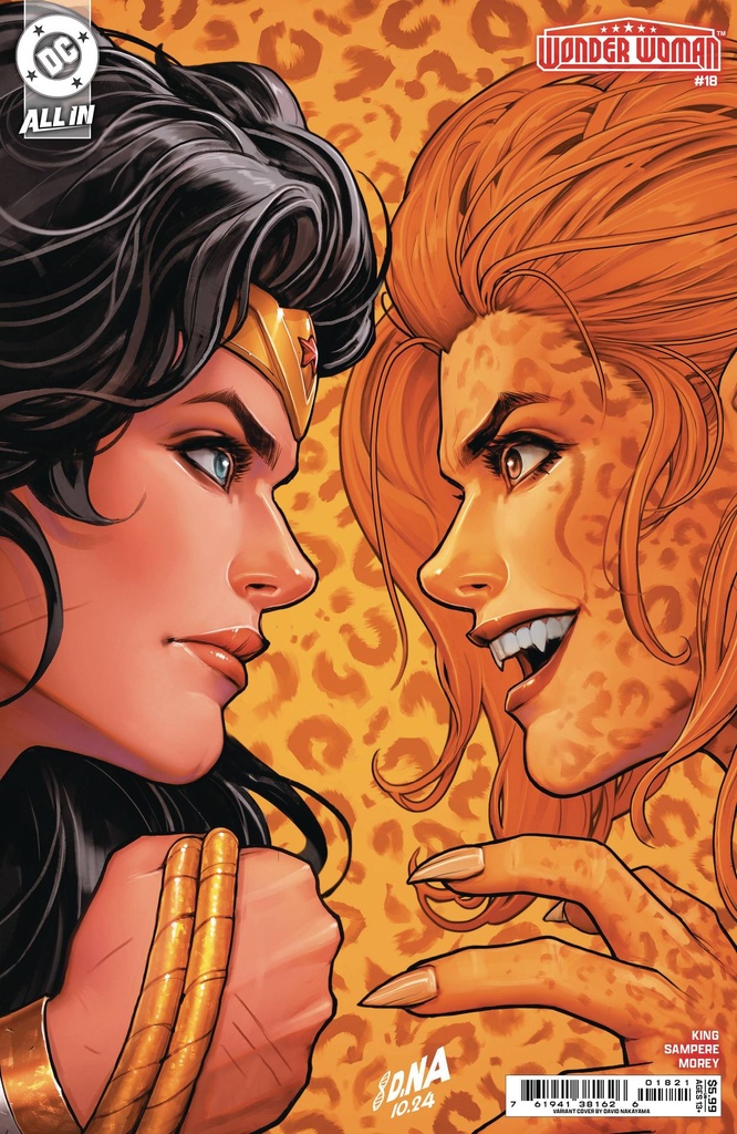 Wonder Woman #18 (Cover B David Nakayama Card Stock Variant)