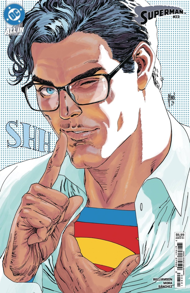 Superman #23 (Cover D Guillem March Card Stock Variant)