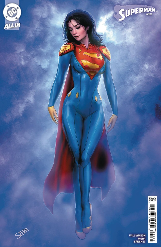 Superman #23 (Cover B Nathan Szerdy Card Stock Variant)