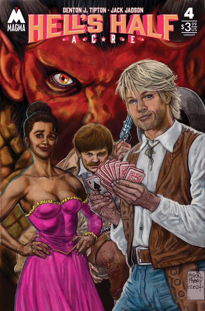Hell's Half Acre #4 (Cover B Glenn Fabry)