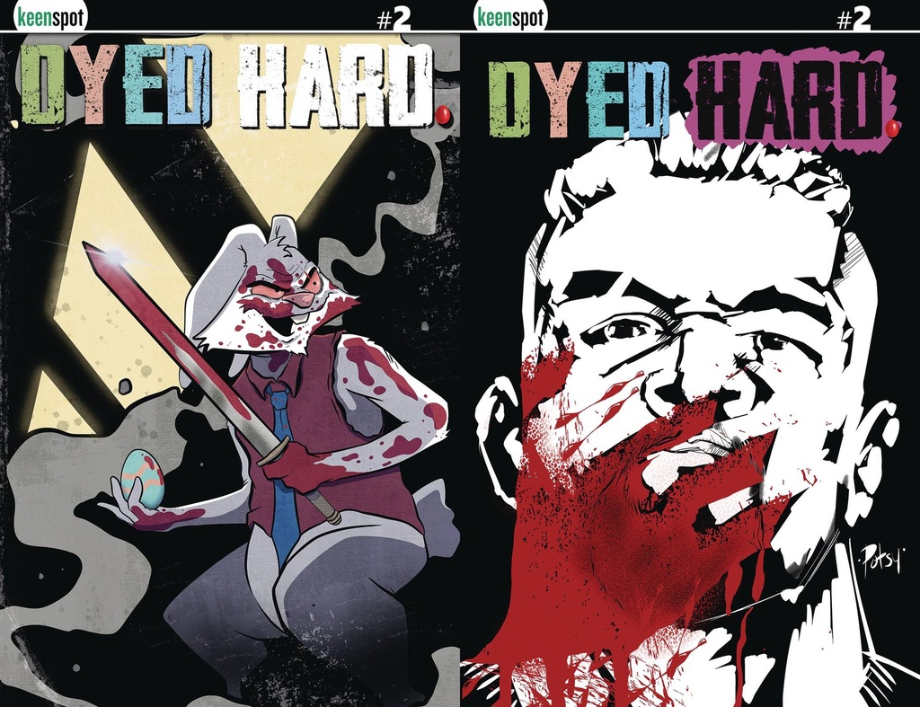 Dyed Hard #2 of 3 (Cover F Holofoil Flip Variant)